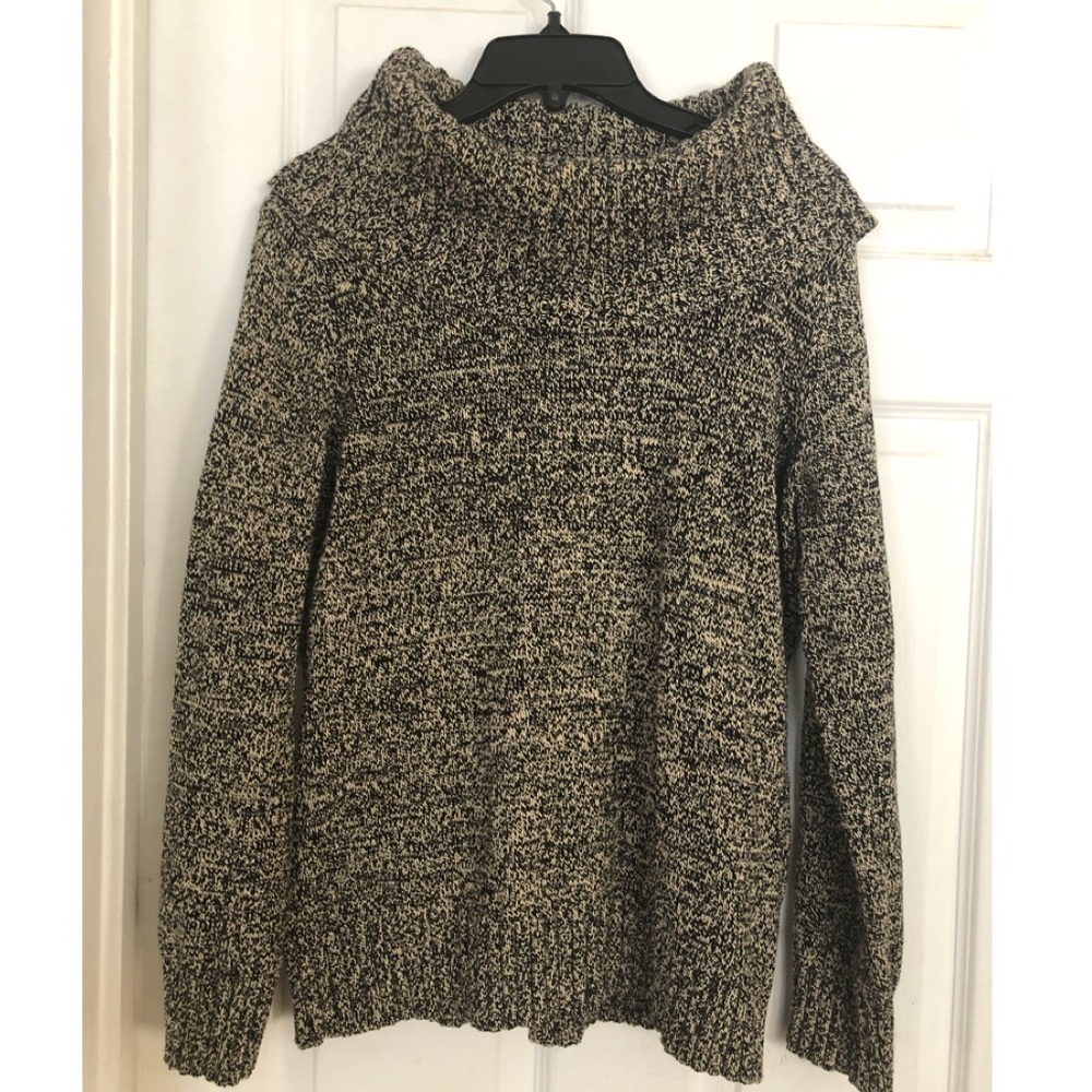 Ralph Lauren Marled Cowl Neck Sweater